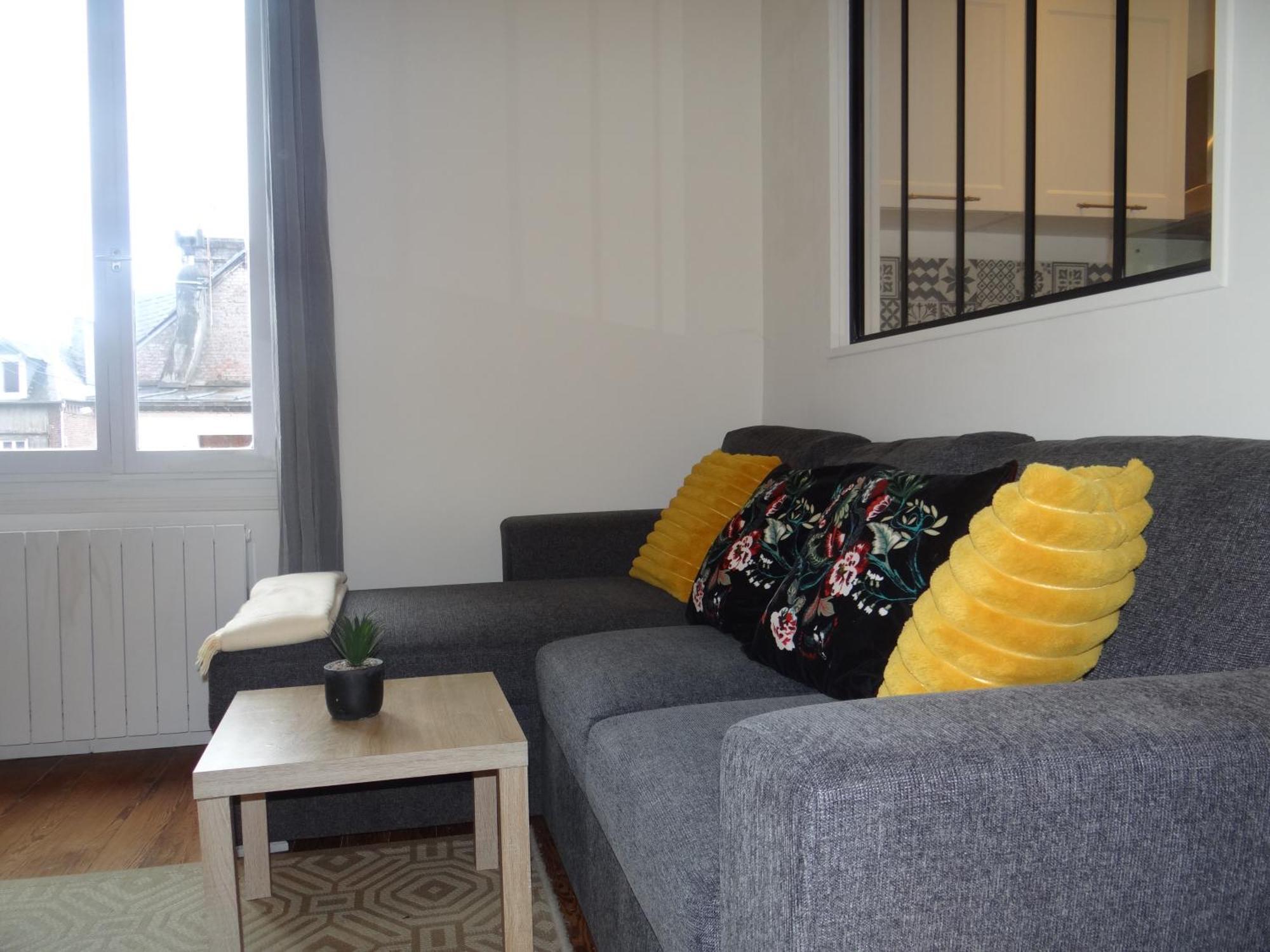 Appartement Lumineux Au Centre De Dieppe, Calme Et Confortable Dış mekan fotoğraf